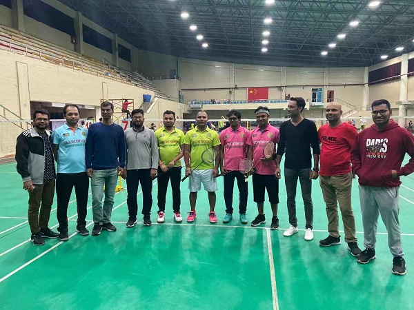 চীনে প্রবাসীদের উদ্যোগে ব্যাডমিন্টন টুর্নামেন্ট