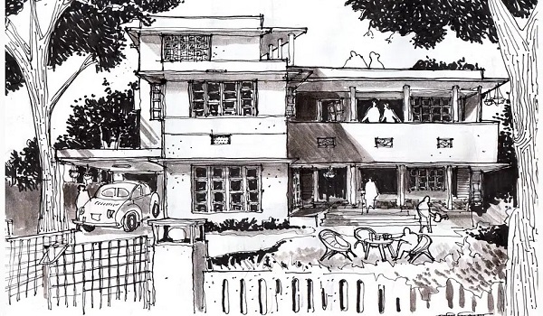 ৪০ বছর আগেও ধানমন্ডির চেহারা এমন ছিল