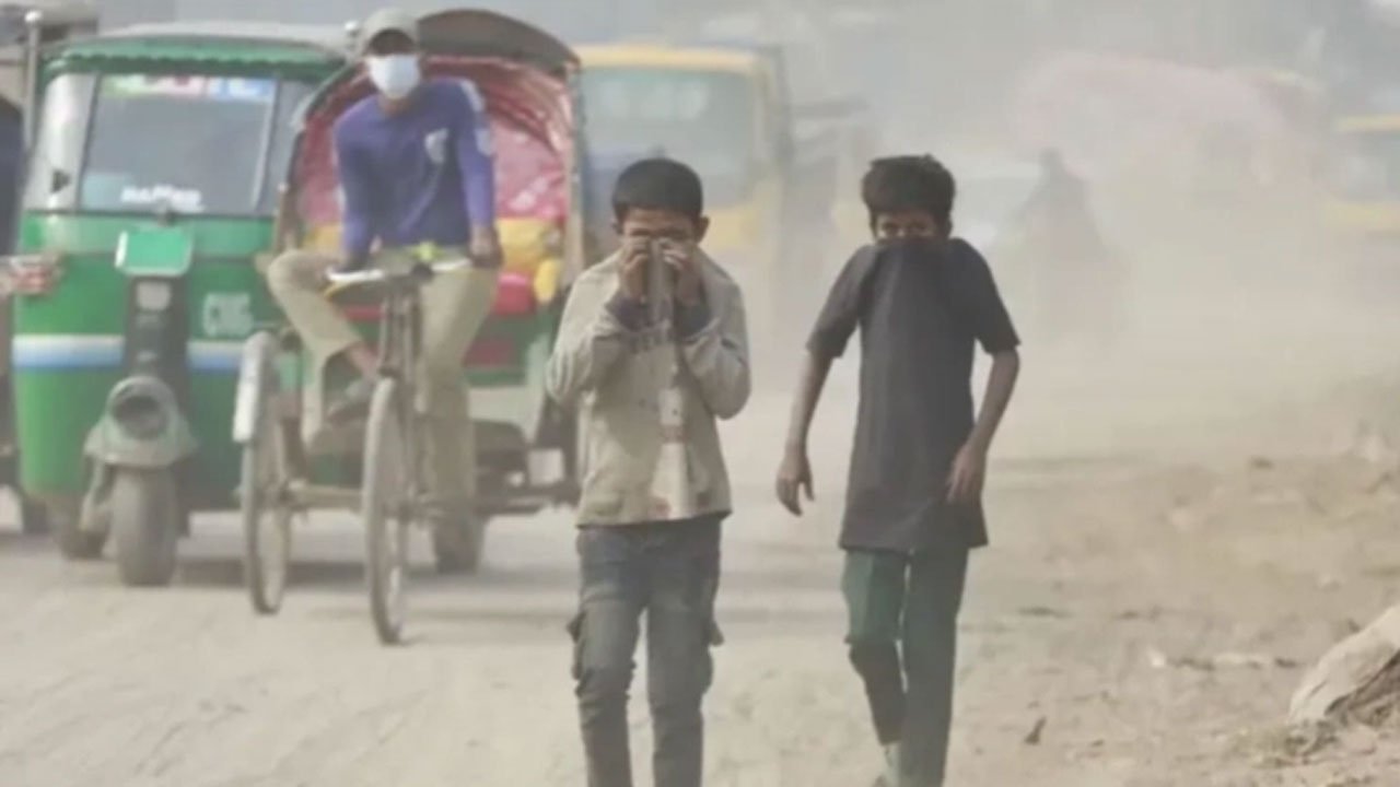 বিশ্বে তৃতীয় দূষিত শহর ঢাকা, ঝুঁকিতে মানবস্বাস্থ্য