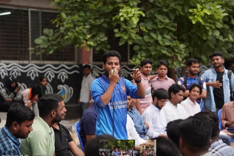 কবি নজরুল সরকারি কলেজের শিক্ষাথীদের ৭ দফা ঘোষণা