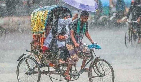 ঢাকাসহ সারা দেশে হালকা থেকে মাঝারী বৃষ্টি হওয়ার সম্ভবনা