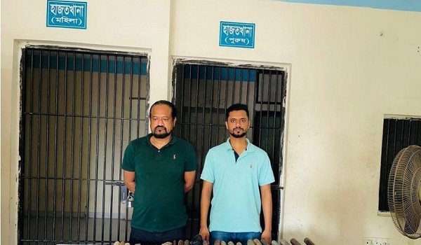 গাজীপুরে অস্ত্র ও গাঁজাসহ বিএনপি নেতার ভাই-ভাতিজা আটক