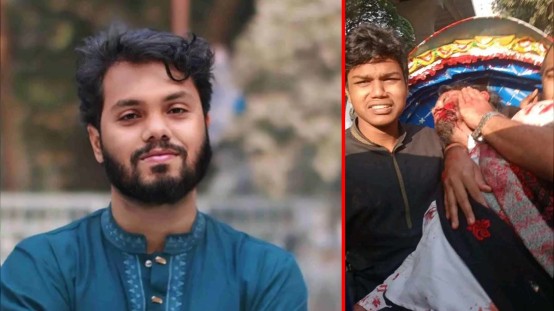 নির্বাচনি প্রচারণার সময় ওসমান হাদী গুলিবিদ্ধ