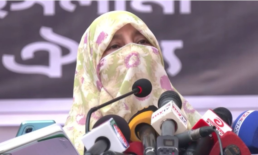 এমন নেতা আমরা বেছে নেব, যাদের হাতে দেশ ও জাতি নিরাপদ : জামায়াত আমিরের স্ত্রী