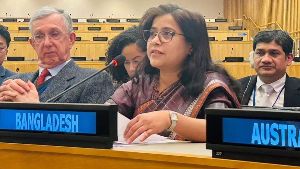 জাতিসংঘ শান্তি বিনির্মাণ কমিশনের সহ-সভাপতি নির্বাচিত বাংলাদেশ