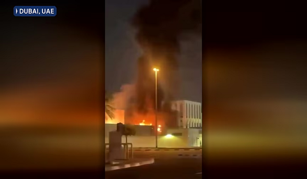 দুবাইয়ে অবস্থিত মার্কিন দূতাবাসে ইরানের হামলা