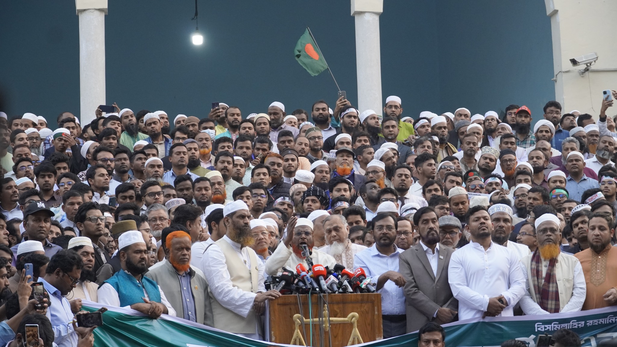 গণভোটের ফল বাস্তবায়নের দাবিতে বিরোধীদলের বিক্ষোভ সমাবেশ আজ