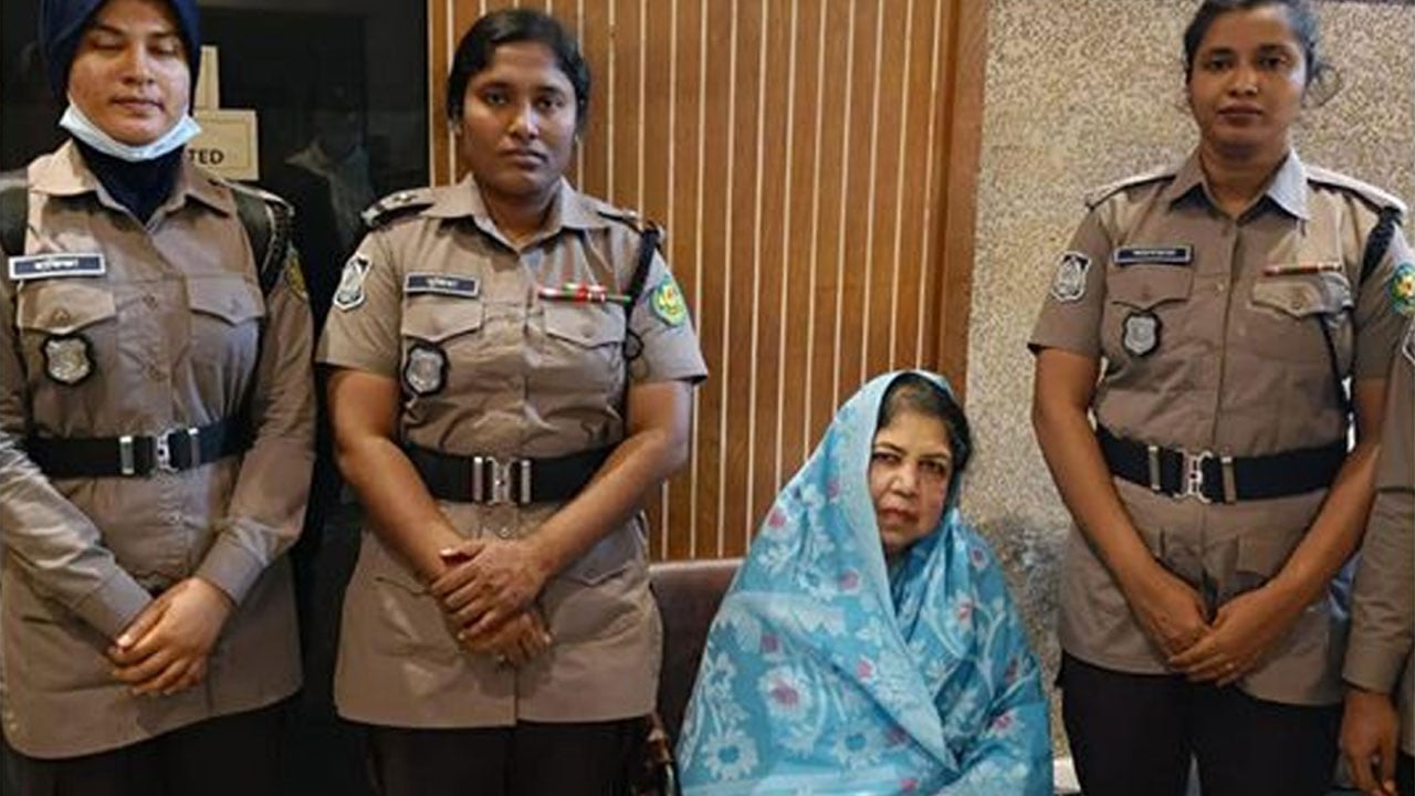 শিরিন শারমিন চৌধুরীকে লালবাগ থানার মামলায় গ্রেফতার