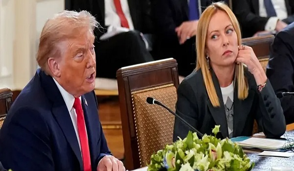 মেলোনির তীব্র সমালোচনায় ট্রাম্প