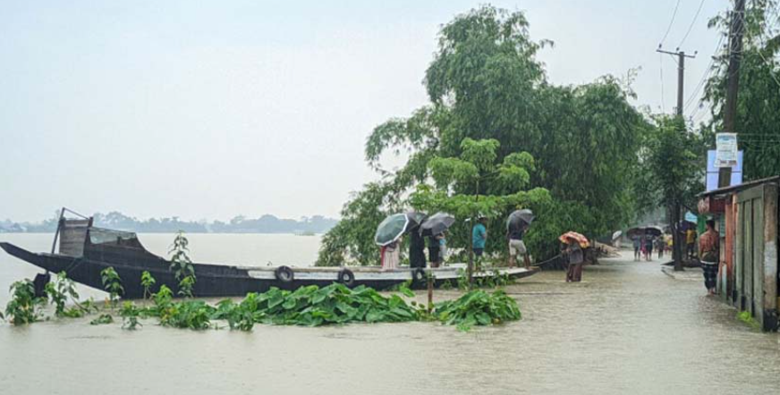 রংপুরের পাঁচ জেলায় স্বল্পমেয়াদি বন্যার আশঙ্কা