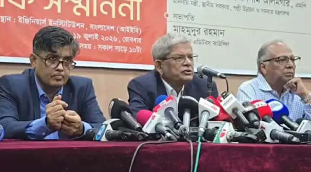 গণমাধ্যম তোষামদি করুক চাই না : মির্জা ফখরুল ইসলাম